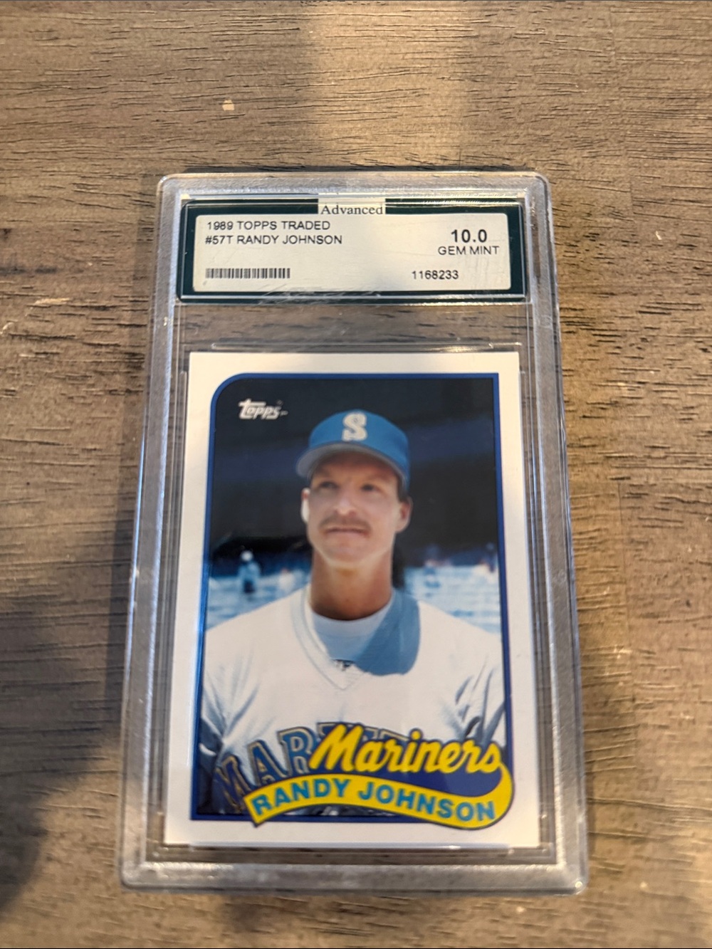 1989 Topps  Randy Johnson #57T Rookie Card